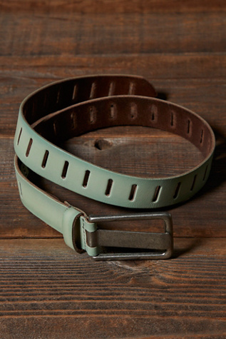 We The Free Jona Belt en Vert Clair, pour femme taille: S/M chez Free People