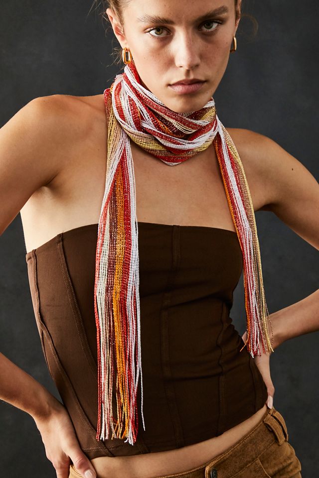 Long narrow clearance scarf