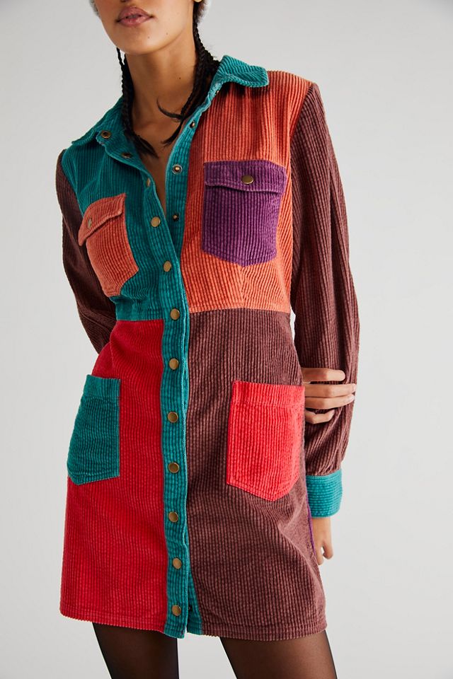 Color Me Cord Dress #2