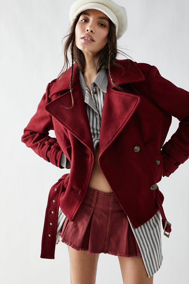 Free people cheap peacoat