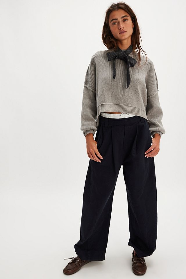 Free people easy does it pullover outlet