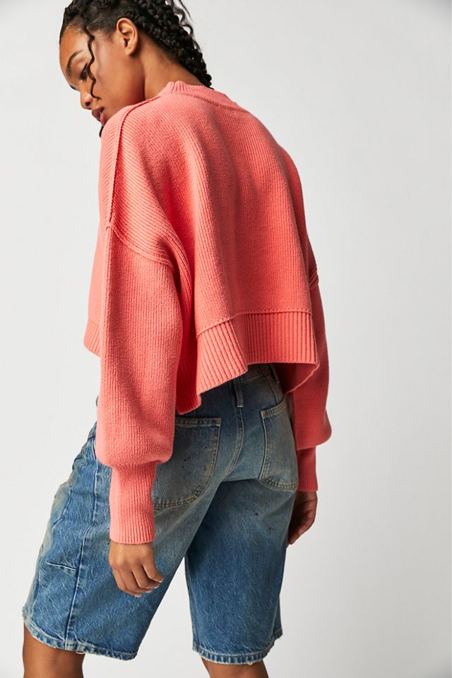 Free People Easy Street Crop Pullover. 3