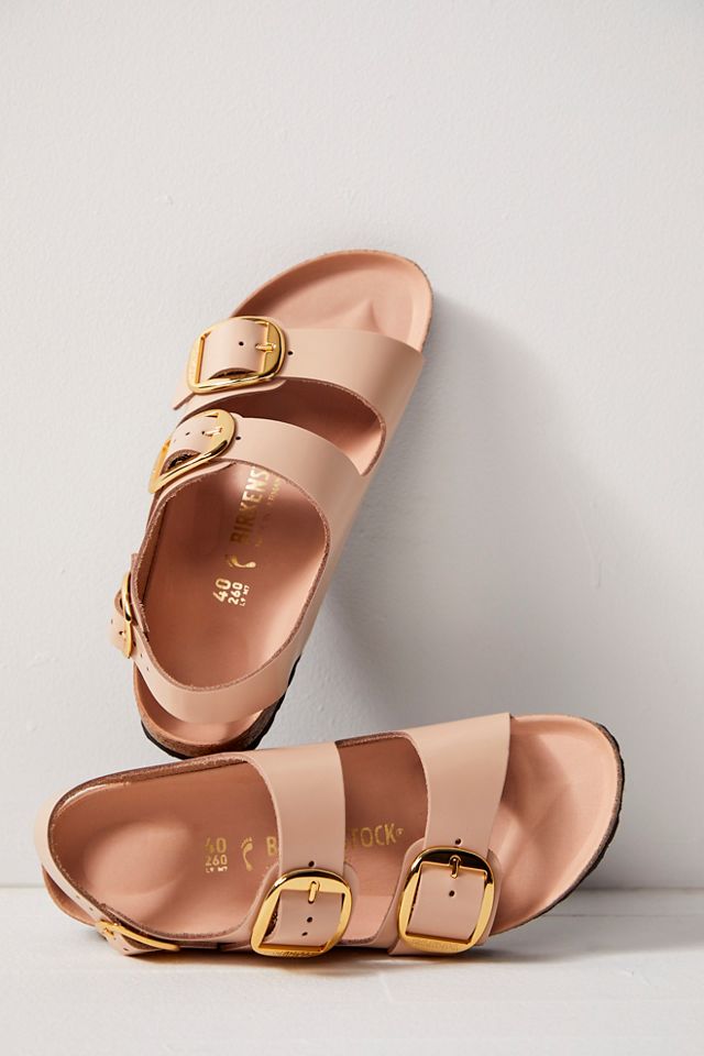 Birkenstock Milano Big Buckle High Shine Sandals #2