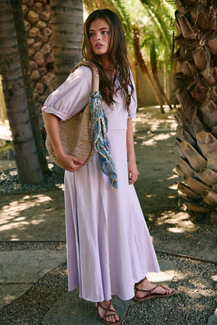 Brentwood Maxi by free-est at Free People in Frost Lavender, Size: XL