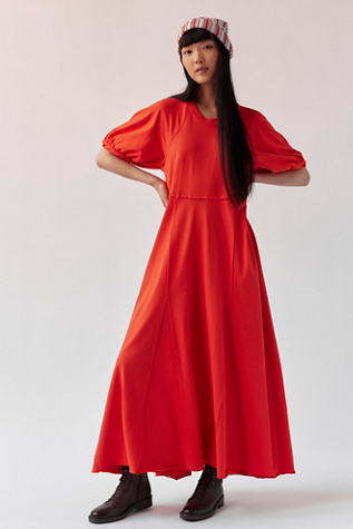 Brentwood Maxi by free-est at Free People in Spicy Orange, Size: Medium