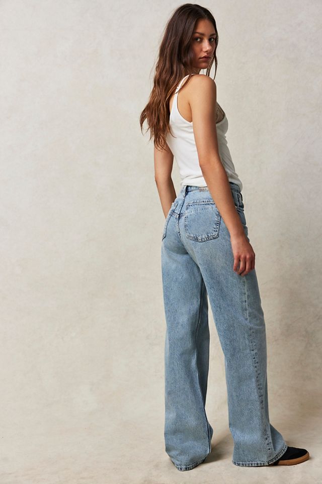 Free People Tinsley Baggy High Rise Jeans