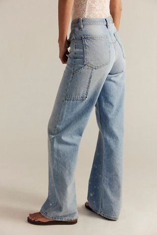 OneTeaspoon Roadhouse Wide-Leg Drawstring Jeans | Free People