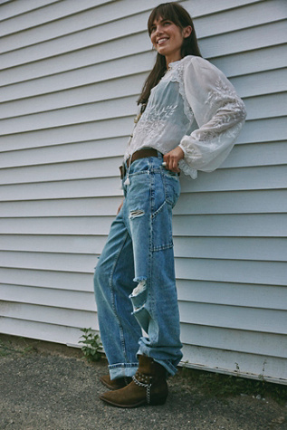 We The Free Tinsley Baggy High-Rise Jeans