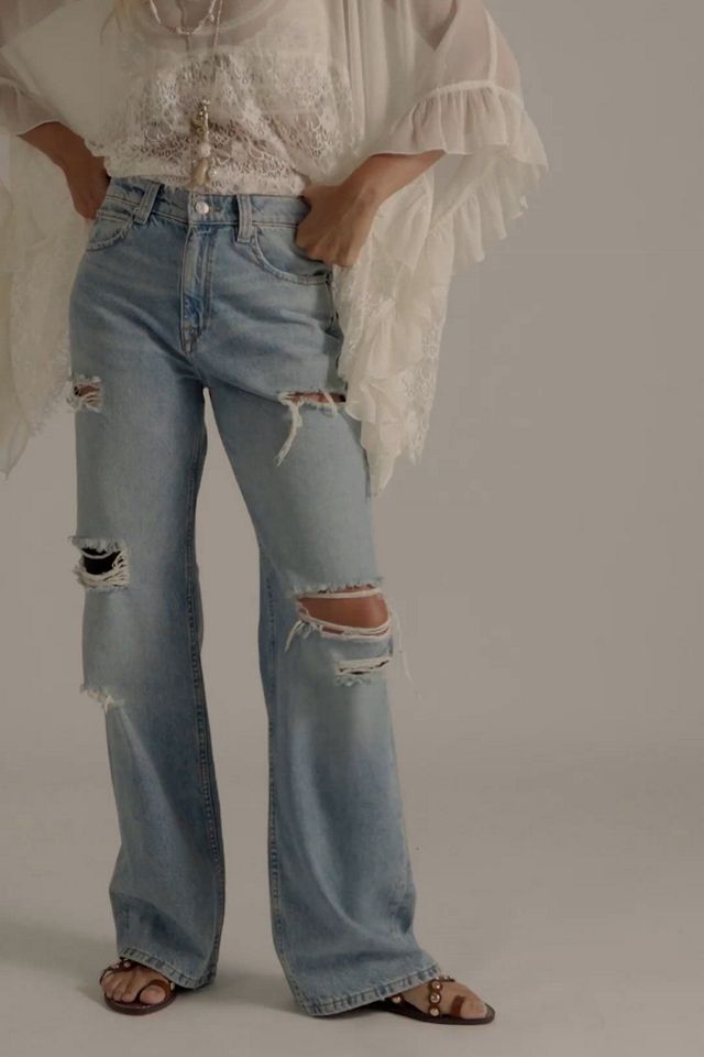 We The Free Tinsley Baggy High-Rise Jeans | Free People