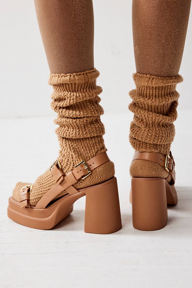 Pamela Double Stack Platform Heels