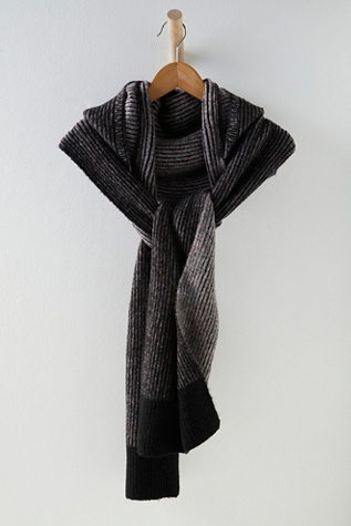 Road Trip Ribbed Hooded Scarf | Free People