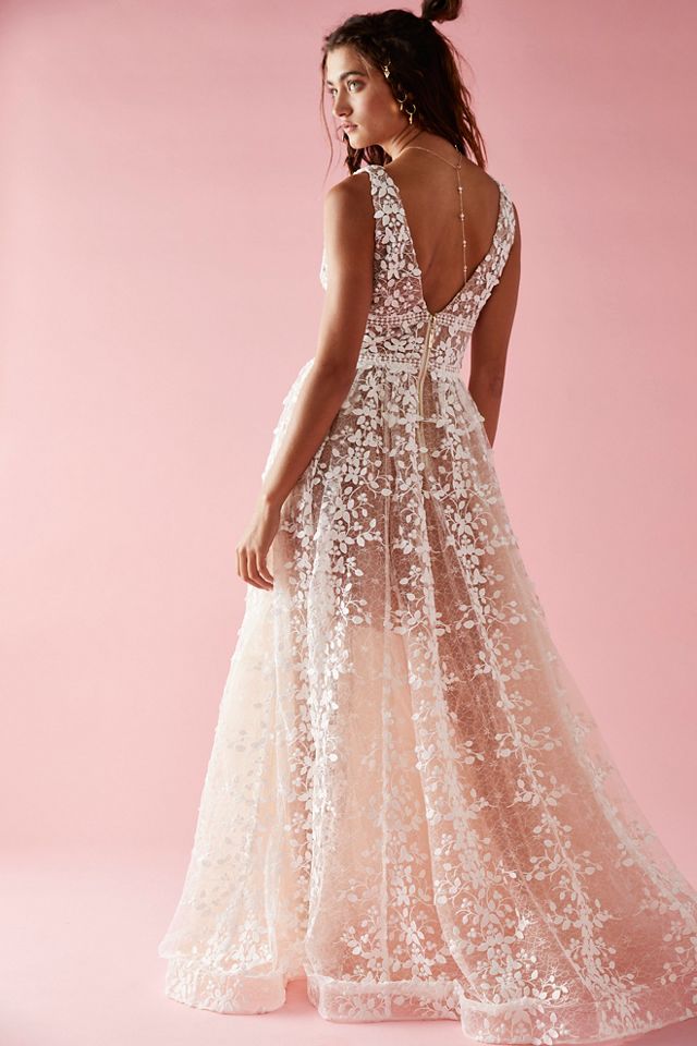 Robe longue Bronx and Banco Megan Blan #1