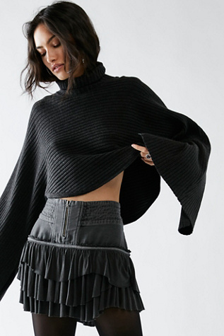 Free People Frostbite Mini Skirt. 1