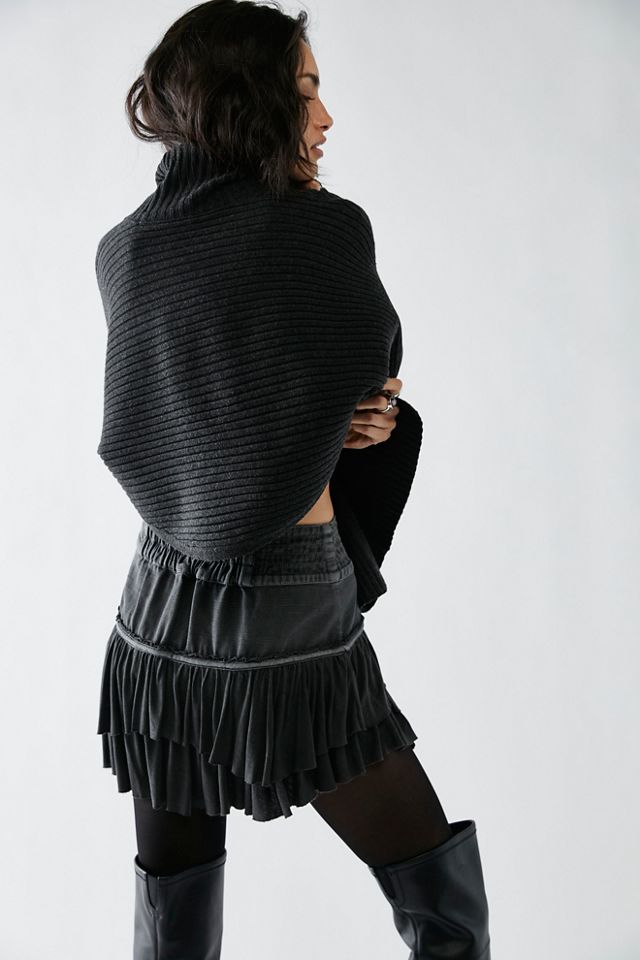 Free People Frostbite Mini Skirt. 3