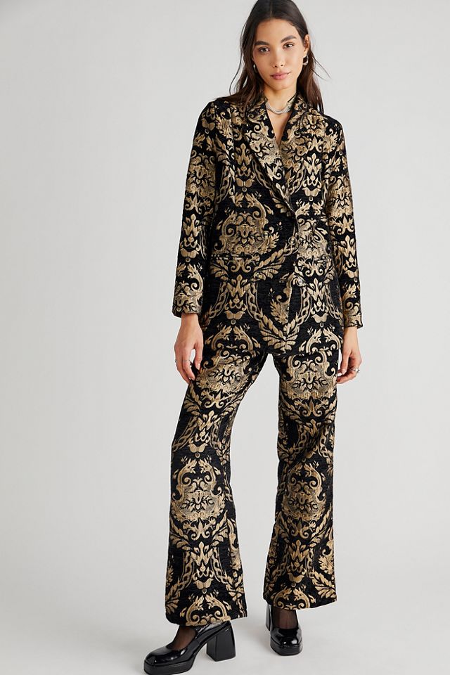 MINKPINK Golden Jaquard Suit | Free People UK