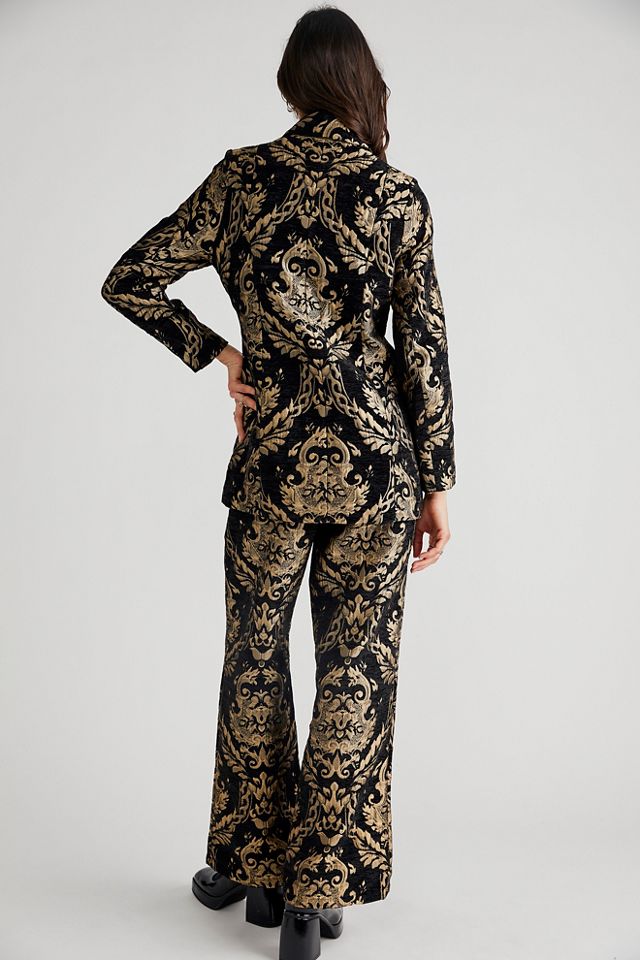 MINKPINK Golden Jaquard Suit #1