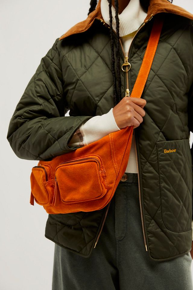 Samara Suede Sling Bag