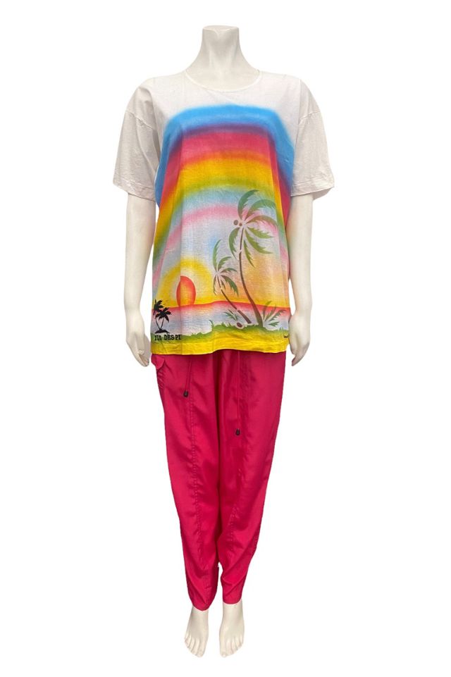 1980s Vintage Rainbow Airbrush Rainbow T-Shirt Selected by BusyLady Baca & The Goods #2