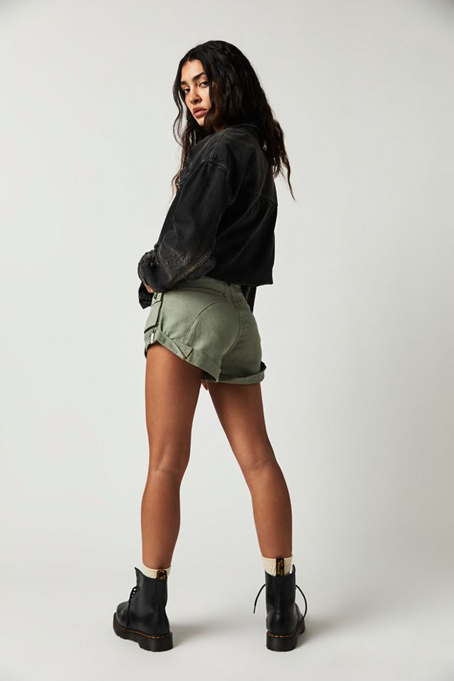 OneTeaspoon Cadet Bandits Low-Waist Shorts #1