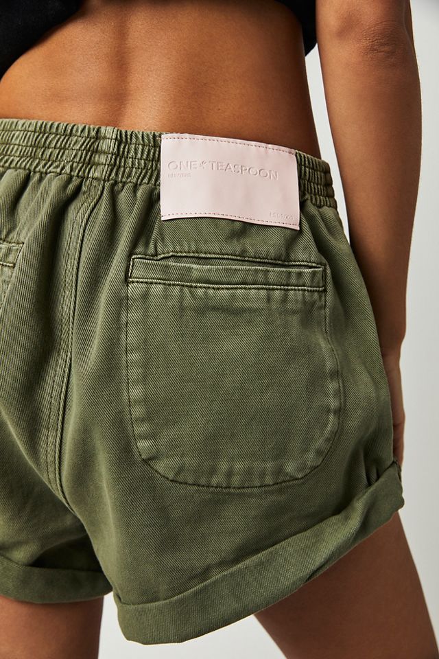 OneTeaspoon Hunters Mid-Length Relaxed Shorts #3