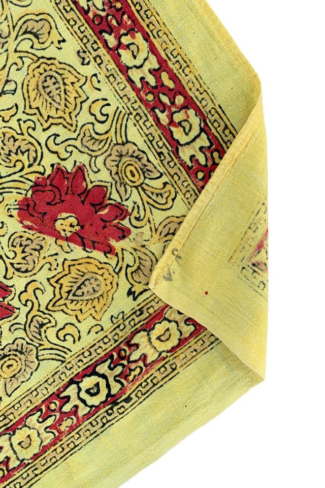 Vintage 1960s Hand Blocked Printed Throw Selected by SharpLilTeeth #2