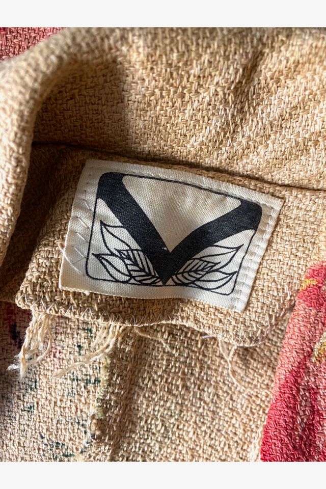 1970s Bark Cloth Tailored Jacket Selected By Ritual Vintage #2