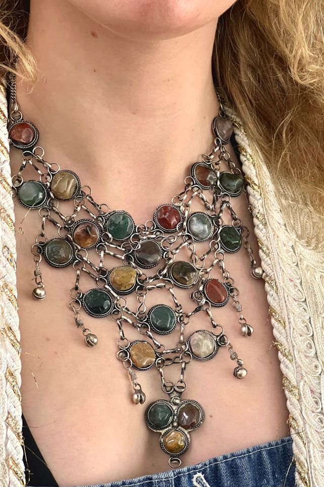 Vintage Stone Necklace Selected by Anna Corinna