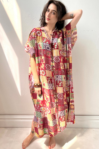 Anna Corinna Gauzey Printed Smock Dress