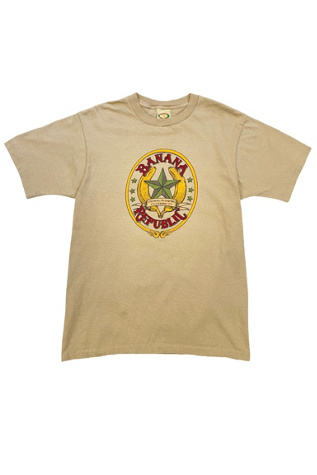 F*着様 【80s】BANANA REPUBLIC BURGHLEY Barbo 1980s Vintage Banana Republic T-Shirt Selected by BusyLady