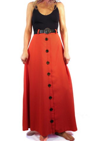 スカート Vintage Button Long Cancan Skirt il_fullxfull.3633599808_2a46.jpg