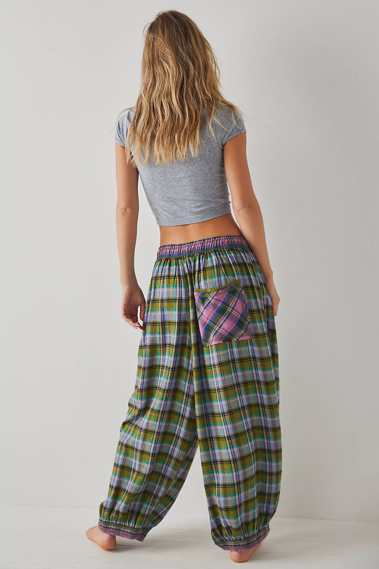 FREE PEOPLE Fallin' For Flannel Lounge Pants
