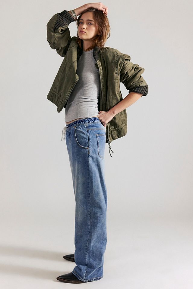 OneTeaspoon Roadhouse Wide-Leg Drawstring Jeans #2