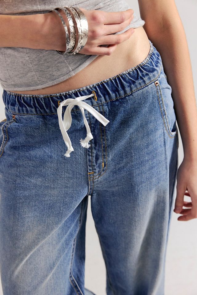 OneTeaspoon Roadhouse Wide-Leg Drawstring Jeans #3