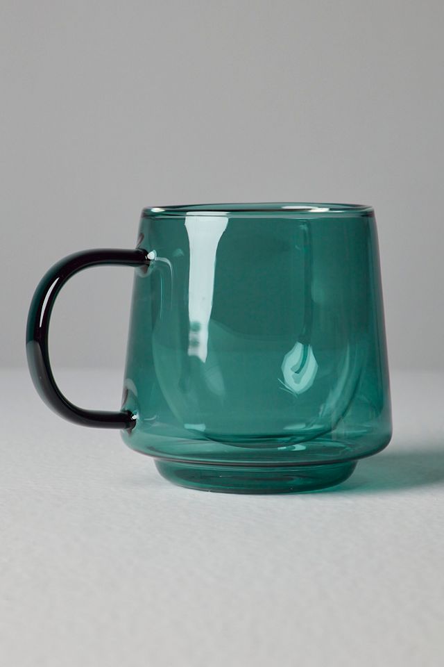 DoubleWalled Glass Mug Free People