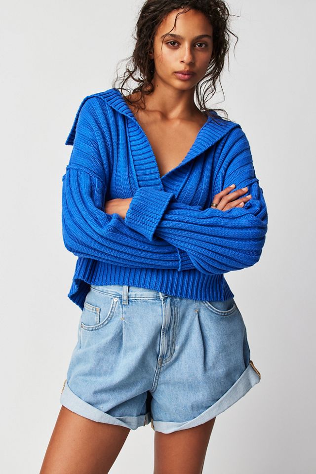We The Free Rudi Funnel Neck Sweater | Free People