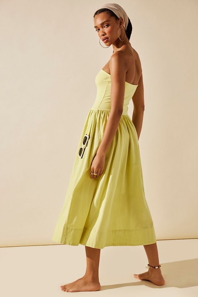 Onda Drop-Waist Tube Midi Dress #2