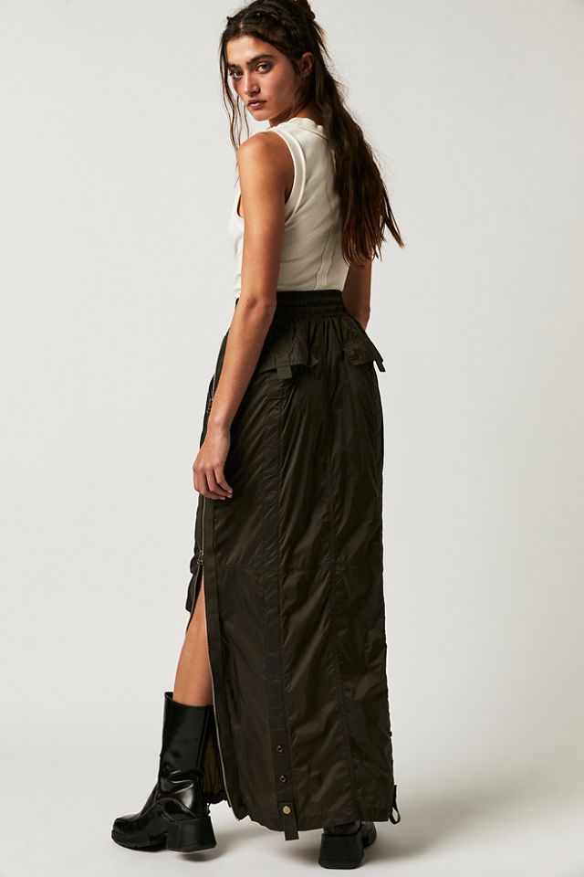 Diesel Crep Cargo Skirt | Free People