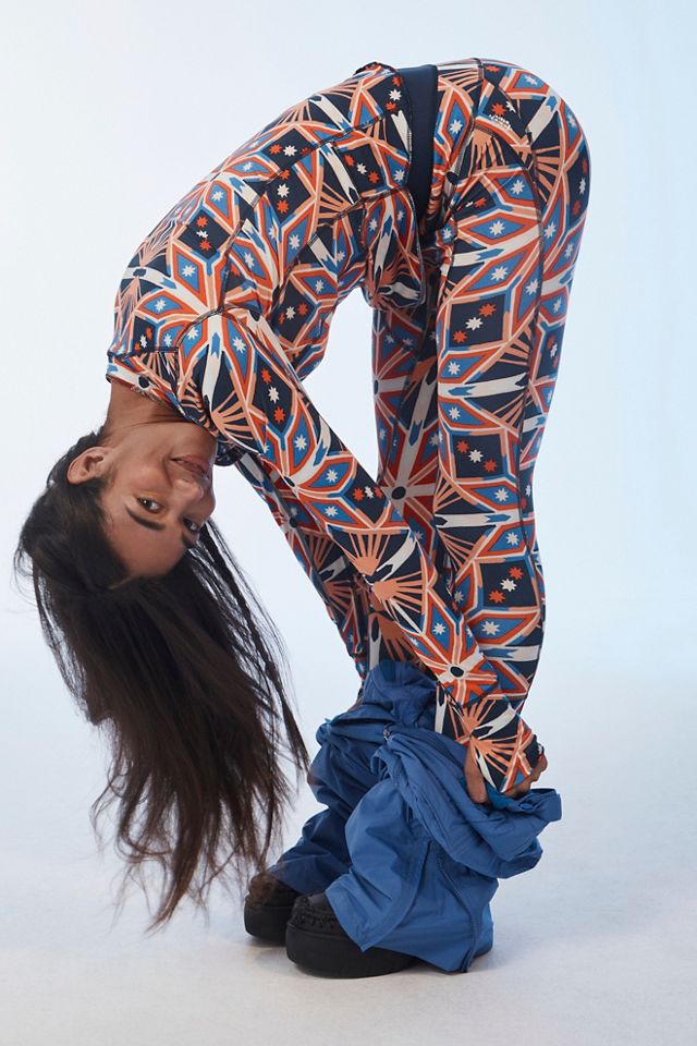 Fireside Printed Base Layer Leggings