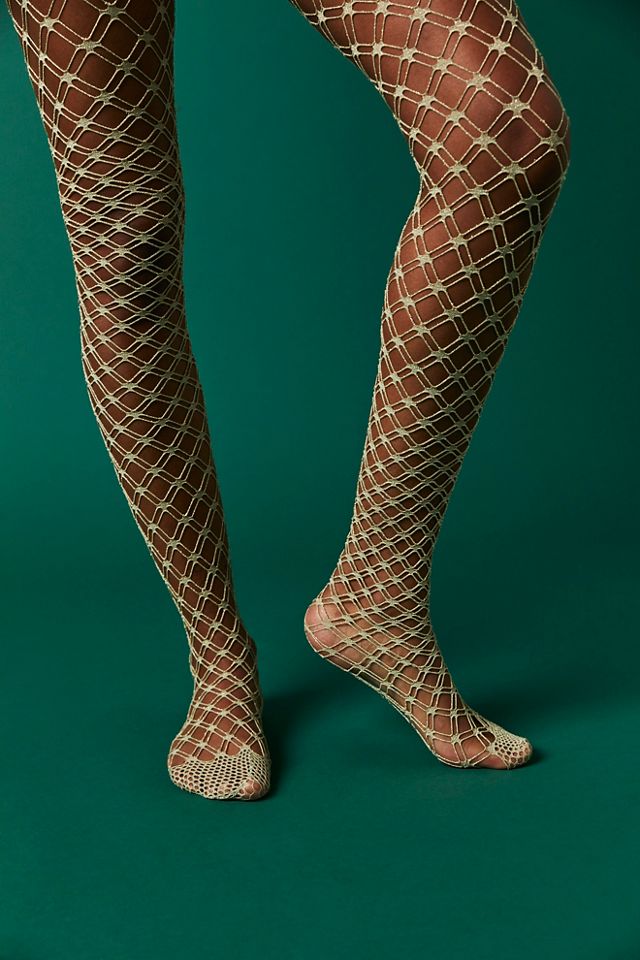 Chainmail Shimmer Tights #1
