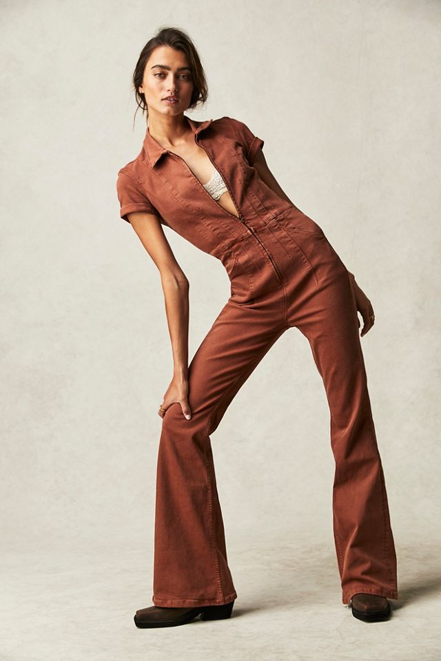 We The Free Jayde Flare Jumpsuit Free People