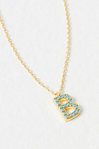 Roslyn Initial Necklace