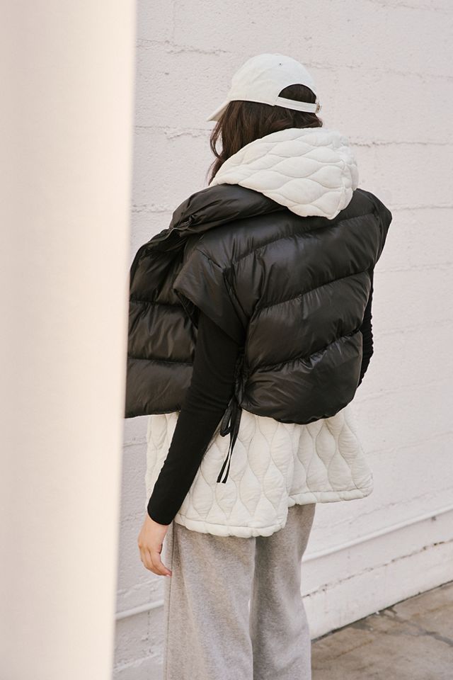 Limitless Puffer Poncho #3