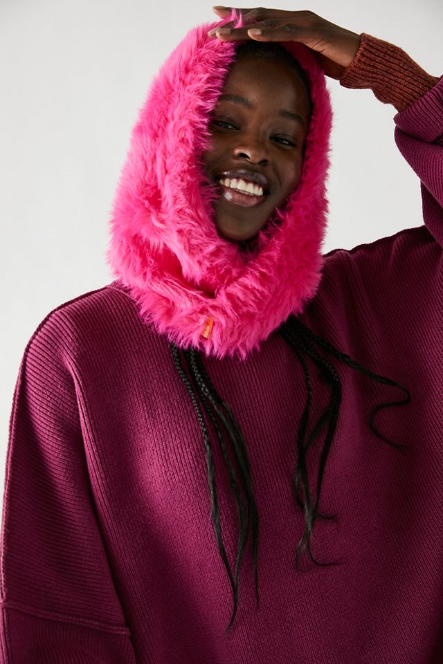 Fluff Ball Balaclava #1