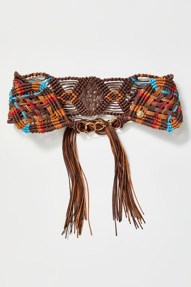 Dual Macrame Belt #1