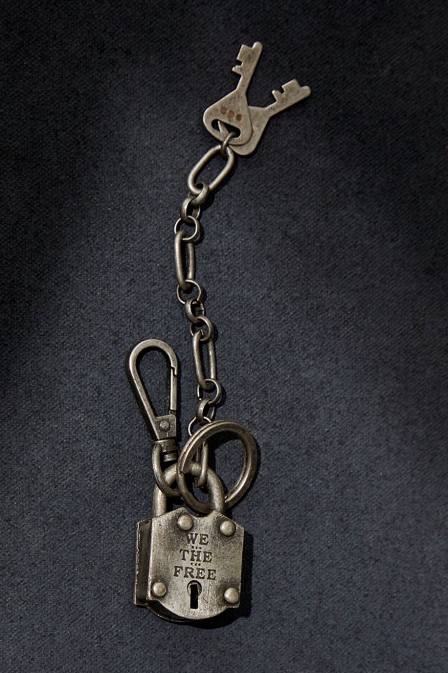 We The Free Lock Keychain #1