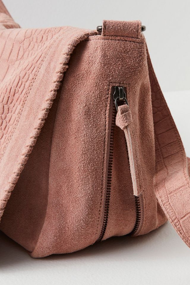 Sandino Suede Messenger Bag #3