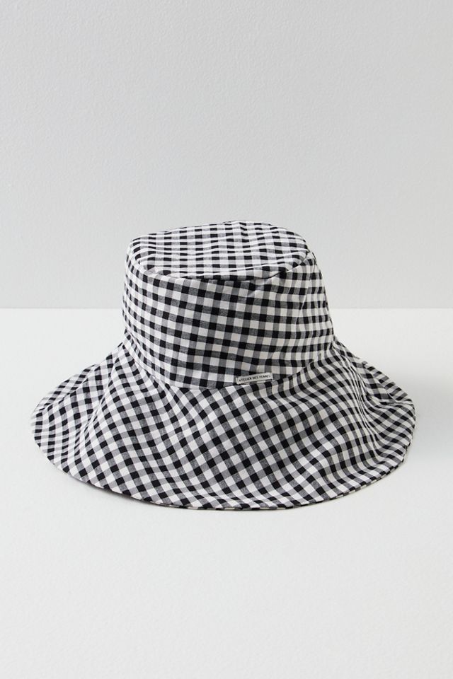 Gingham Bucket Hat