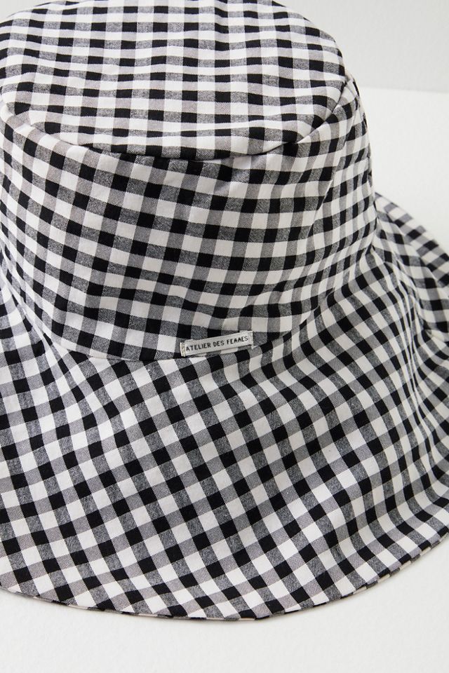 Gingham Bucket Hat