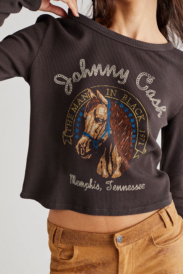 Johnny Cash Tennessee Thermal Longsleeve #3