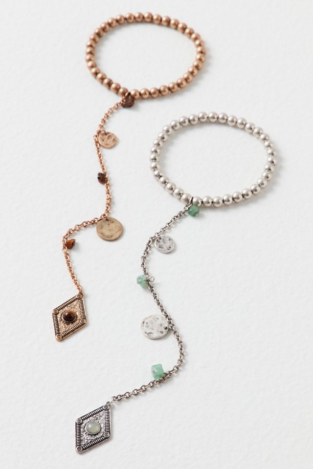 Free People Bohemian Unforgettable Hair Tie Gold NWT Amazon.com : Black Boho Hair Ties Bracelets for Women, Cute  main image 4